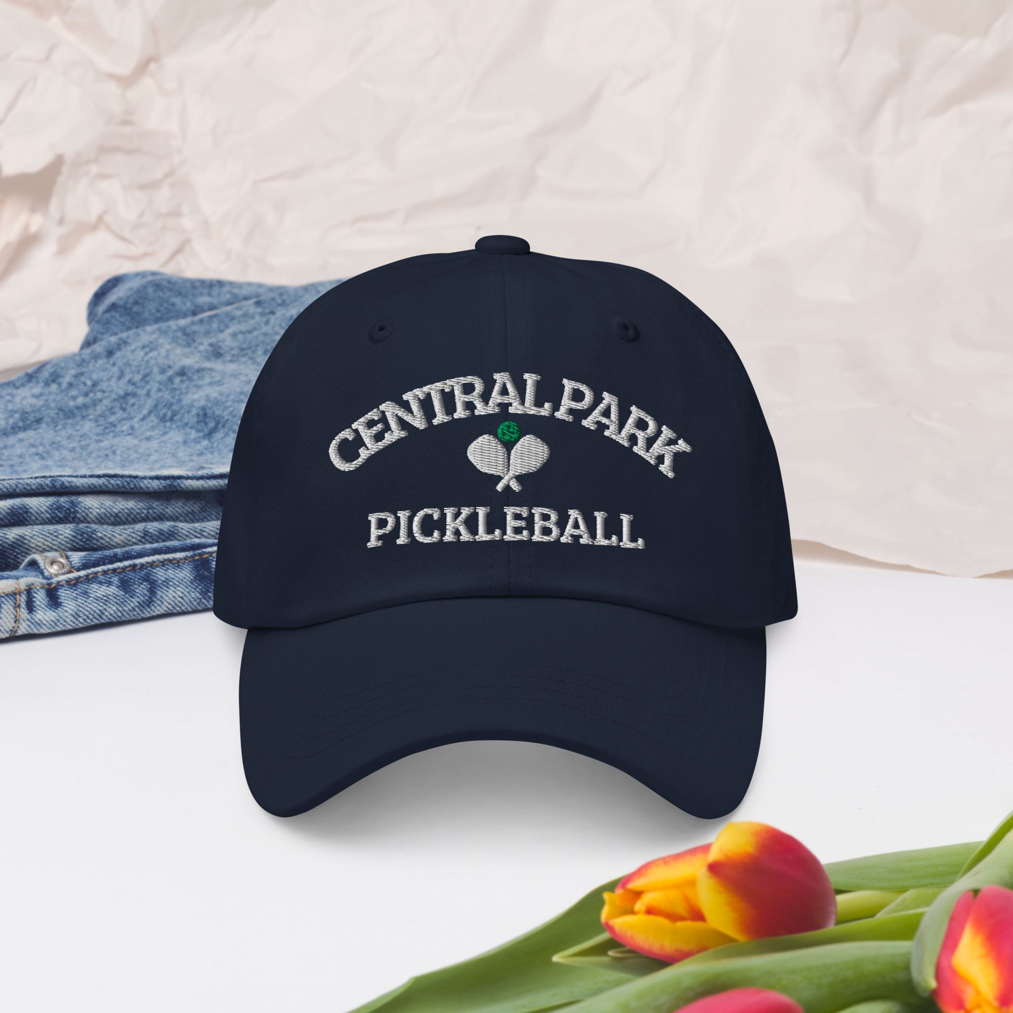 Central Park Pickleball Navy Blue Hat